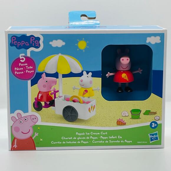 Peppa Pig Other - Peppa Pig Ice Cream Cart Playset- New